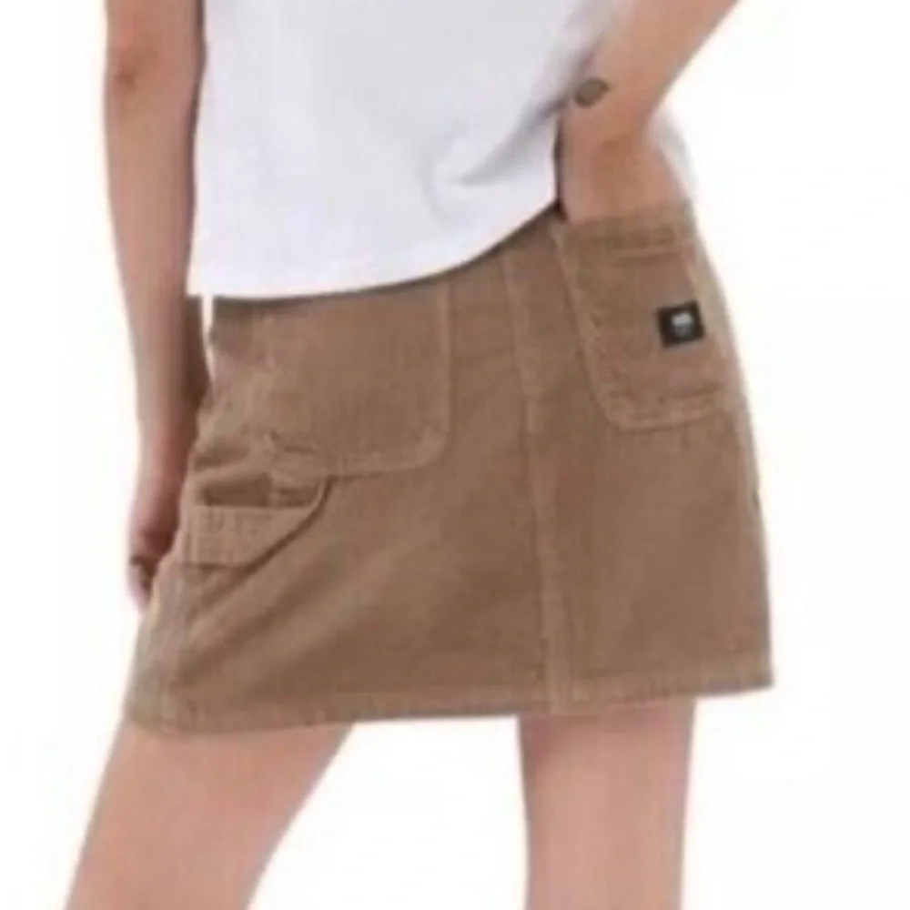 VANS Women's Ground Work Cord Mini Skirt size 26 - Picture 2 of 8